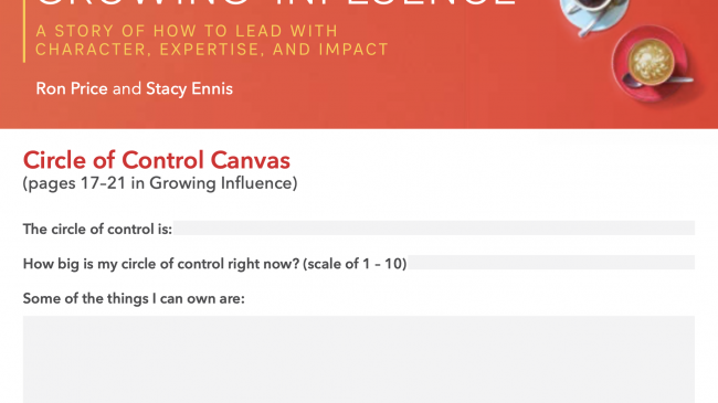 Circle of Control Canvas