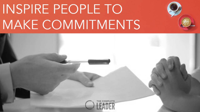 Inspire People to Make Commitments